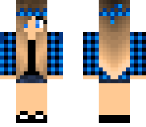 blue bandana girl
