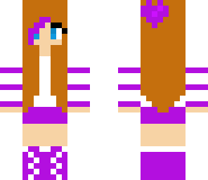 purple girl