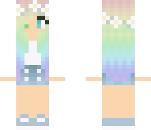 rainbow girl