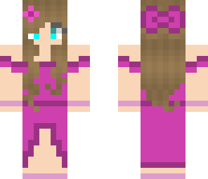 mew in prom dress