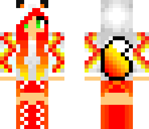 fire wolf girl improved