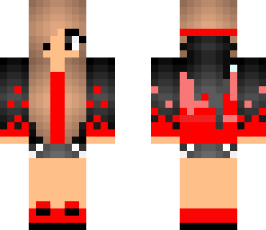 red gamer girl