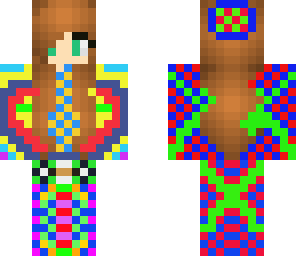 checkered girl