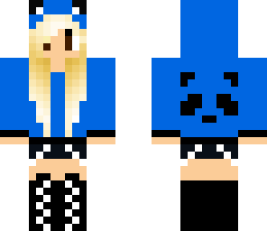 blue panda