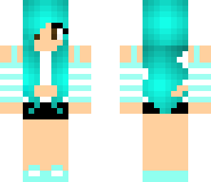 blue girl