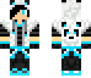 bleu panda boy