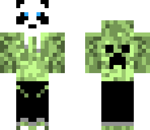 green panda