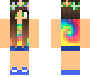 colorful girl