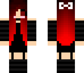 bow demon girl