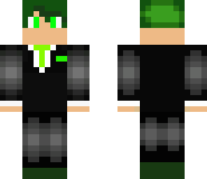 edited green suit