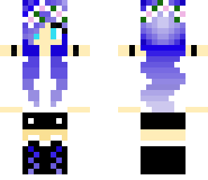 cute purple girl