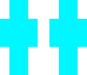 blue