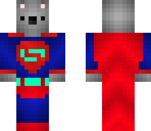 superman koala with k cap