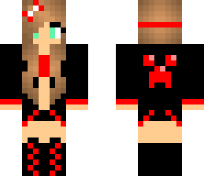 red creeper girl
