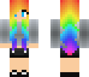 rainbow girl
