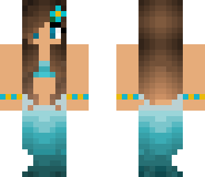 blue mermaid