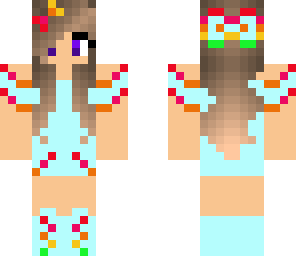 rainbow girl