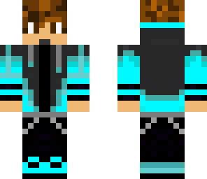 cyan man