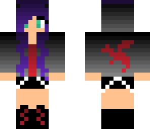 black and red dragon