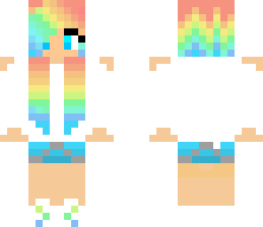 rainbow girl