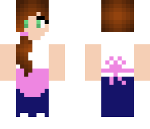 purple waiter outfit
