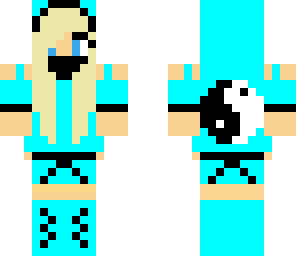 ninja yin and yang girl