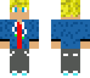 blond guy in jacket