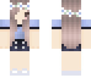 cute blue girl