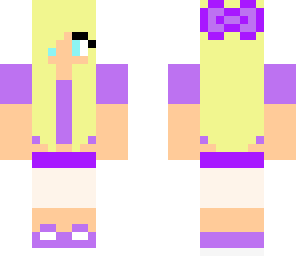 purple girl