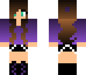 purple combat boots