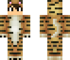cute tiger skine