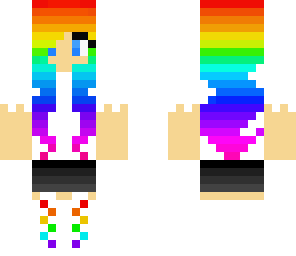 rainbow girl