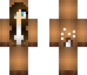 edit of a deer girl