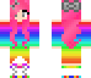 rainbow girl
