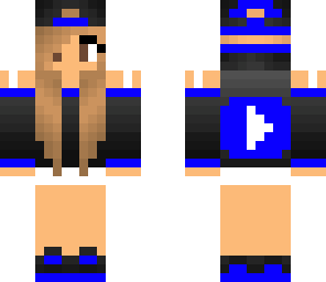 blue youtuber