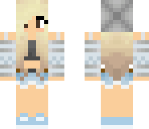 blonde beanie girl