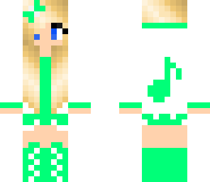 green music girl