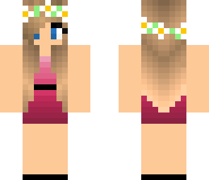 coral pink dress