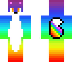 rainbow wolf