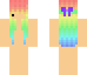 pastel rainbow skin base 