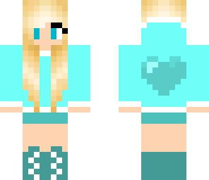 lovely blue girl 2