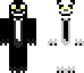 black and white