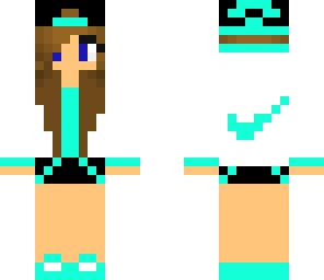 light blue tick girl