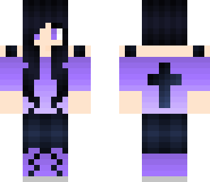 pastel goth girl skin