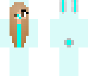 baby blue bunny girl