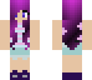 purple hair