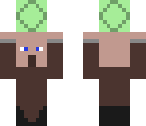 villager holding emerald