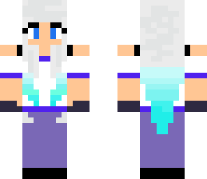 blue girl