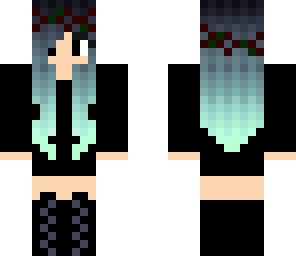 dark flower girl edit