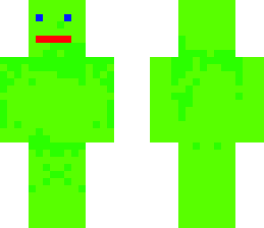 green pillow with a smile and eyes